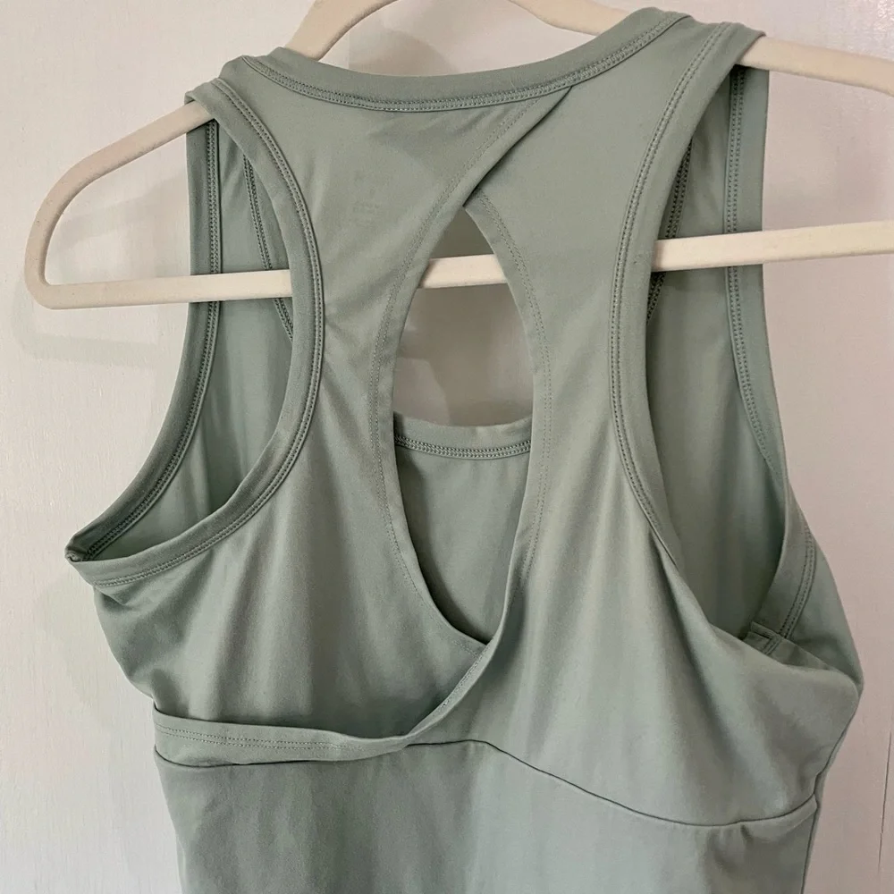🎈 SOLD Balance Collection Sage Green Tank - Picture 6 of 6